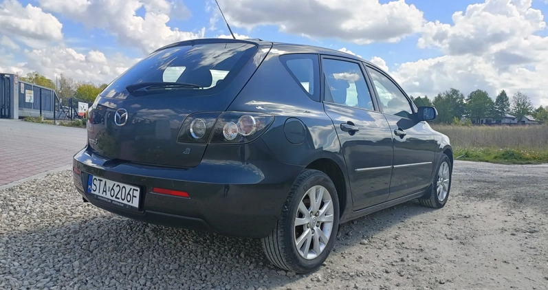 Mazda 3 cena 13900 przebieg: 196000, rok produkcji 2007 z Parczew małe 106